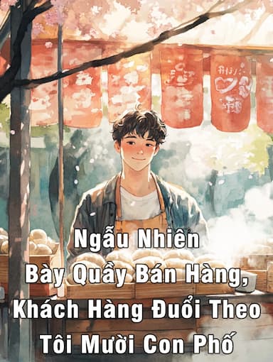 Ngẫu Nhiên Bày Quầy Bán Hàng, Khách Hàng Đuổi Theo Tôi Mười Con Phố