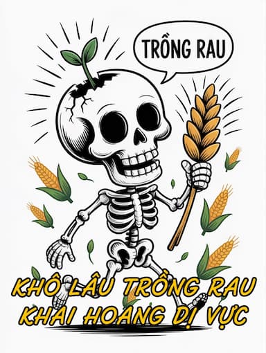 Khô Lâu Trồng Rau Khai Hoang Dị Vực